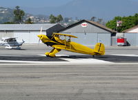 N1017U @ SZP - Locally-based 1939 CASA 1-131 Jungmann running up engine @ Santa Paula Airport (Ventura County), CA - by Steve Nation