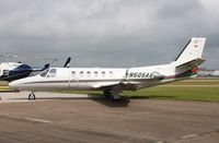N505AG @ KHOU - Cessna 550 - by Mark Pasqualino