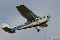 N1340F @ 7B9 - RPI Flying Club's 172 departing Ellington, CT - by Dave G
