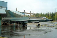 DK-241 - Saab J.35XS Draken [35448] (Ex Finnish Air Force) Jyvaskyla-Tikkakoski~OH 16/05/2003 - by Ray Barber