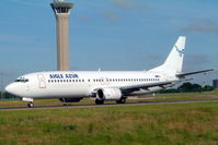 F-GLXK @ LFPG - Boeing 737-4Y0 [23979] (Agile Azur) Paris-Charles De Gaulle~F 18/06/2003 - by Ray Barber