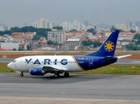 PT-SSO @ SBSP - Boeing 737-53A [24921] (Rio-Sul/Varig) Sao Paulo-Congonhas~PP 11/04/2003 - by Ray Barber
