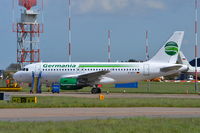 D-ASTC @ EGSH - Parked at Norwich after a re-spray. - by Graham Reeve