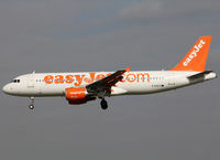 G-EZUT @ LEBL - Landing rwy 25R - by Shunn311