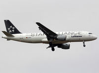 D-AIPD @ LEBL - Landing rwy 07L in Star Alliance c/s - by Shunn311