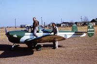 N2704H - From color slide made in 1957 at Post, Texas. - by Dan E. Cockrum