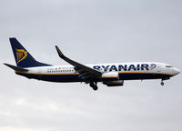 EI-DHT @ LEBL - Landing rwy 25R with additional titles on rear fuselage... - by Shunn311