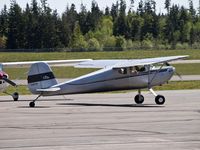 N3713V @ KPWT - Cessna 140 taxing out for takeoff. - by Eric Olsen