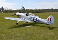 G-ISAC @ EGHP - Isaacs Spitfire at Popham. - by moxy