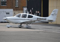 N988SR @ EGTF - Cirrus SR22 at Fairoaks. - by moxy