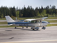N80872 @ KPWT - Cessna 172M getting ready to depart Bremerton. - by Eric Olsen