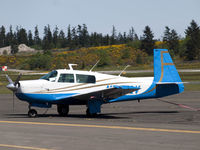 N7452V @ KPWT - Mooney M20F at Bremerton. - by Eric Olsen