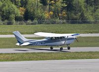 N517MS @ KPWT - Cessna R182 taxing at Bremerton. - by Eric Olsen