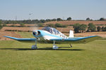 G-AWFW @ X5FB - SAN Jodel D-117, Fishburn Airfield, September 2009. - by Malcolm Clarke