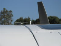 N980DB @ SZP - 2010 Bush GLASAIR GS-2 SPORTSMAN, on each wing- Delta vortex generator closeup, Experimental class - by Doug Robertson