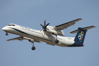 SX-BIT @ LMML - DHC-8 SX-BIT Olympic Airlines - by Raymond Zammit