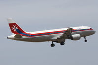 9H-AEI @ LMML - A320 9H-AEI Air Malta in retro livery - by Raymond Zammit