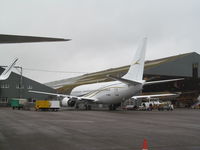 G-MISG @ EGHH - ex. N4973S which was temp reg for ex BMI Baby aircraft - now smart new c/s for biz jet role. - by magnaman