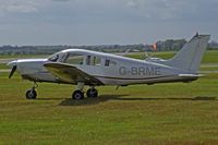 G-BRME @ EGBP - Archer II, Biggin Hill based, previously OY-BTA, seen parked up. - by Derek Flewin