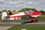 G-BFXR @ EGBR - Jodel D-112 at The Real Aeroplane Club's 'Summer Madness All Comers Fly-In', Breighton Airfield, August 2010. - by Malcolm Clarke