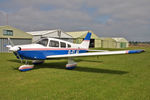 G-FLAV @ X5FB - Piper PA-28-161 Warrior ll, Fishburn Airfield, August 2010. - by Malcolm Clarke