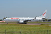D-ABMR @ EGSH - About to depart after being re-sprayed into Ruili Airlines colours. - by Graham Reeve