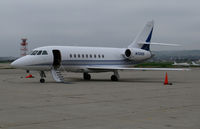 N1128B @ KSBA - Florida Power & Light Company 1999 Dassault Falcon 2000 @ Santa Barbara Municipal Airport, CA - by Steve Nation