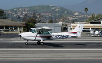 N739MB @ SZP - CP Aviation Inc. 1978 Cessna 172N Skyhawk taking off @ Santa Paula Airport, CA home base