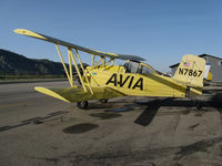 N7867 @ SZP - AVIA uses this 1972 Grumman-Schweizer G-164A Ag-Cat seen @ Santa Paula Airport, CA for banner towing in the LA Area - by Steve Nation