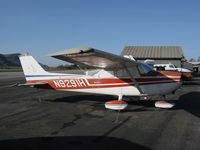 N9291H @ SZP - Locally-based 1975 Cessna 172M Skyhawk @ Santa Paula Airport, CA - by Steve Nation