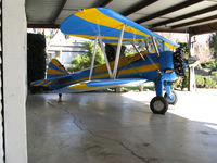N1193N @ SZP - Locally-based 1941 Boeing N2S-1 Stearman in hangar @ Santa Paula Airport, CA