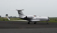 N45JE @ KAPC - Liberty Mutual Insurance 2006 Bombardier Global 5000 (BD-700-1A11) visiting @ Napa County Airport, CA - by Steve Nation
