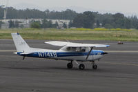 N714XB @ KAPC - Pacific Union College (Angwin, CA) 1977 Cessna 152 trainer waiting for overcast to lift @ Napa County Airport, CA - by Steve Nation