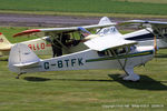 G-BTFK @ EGCV - at Sleap - by Chris Hall