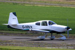 G-XRVX @ EGCV - at Sleap - by Chris Hall