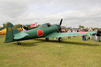 F-AZZM @ LFFQ - North American AT-6B Texan, Static display, La Ferté-Alais airfield (LFFQ) Air show 2015 - by Yves-Q