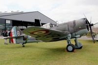 G-CCVH @ LFFQ - Curtiss H-75A-1, Static display, La Ferté-Alais airfield (LFFQ) Airshow 2015 - by Yves-Q
