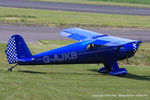G-AJKB @ EGCV - at Sleap - by Chris Hall