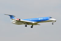 G-RJXF @ EGSH - Landing at Norwich. - by Graham Reeve