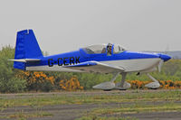 G-CERK @ EGFH - RV-9A, Swansea resident, seen taxxing out. - by Derek Flewin