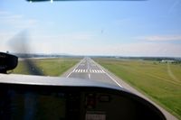OE-DJW @ LOWG - Cessna 172 on final approach for Rwy 17C at LOWG - by Paul H