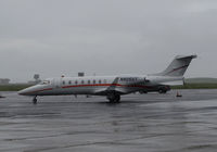 N925ST @ KAPC - Sierra Tri-Delta Inc. (Hawthorne, CA) 2012 Learjet 45 arriving in the rain @ Napa County Airport, CA - by Steve Nation