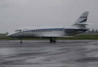 N826EW @ KAPC - Vesey Air LLC (Danbury, CT) 1998 Dassault Falcon 2000 arriving on a rainy morning @ Napa County Airport, CA - by Steve Nation