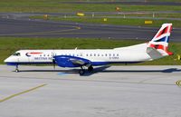 G-CDKA @ EDDL - BA Saab 2000 from LCY - by FerryPNL