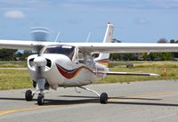 N8053G @ KRHV - Locally-based 1971 Cessna 177RG taxing out for departure at Reid Hillview Airport, San Jose, CA. - by Chris Leipelt