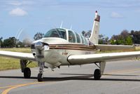 N361TC @ KRHV - Locally-based 1980 Beech A36TC Bonanza taxing out for a quick spin in the pattern at Reid Hillview Airport, San Jose, CA. - by Chris Leipelt