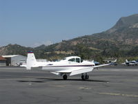 N8818H @ SZP - 1947 North American NAVION, Continental E225 Upgrade, on transient ramp - by Doug Robertson