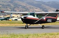 N915L @ KRHV - My brother landing in a local 1976 Cessna 172M at Reid Hillview Airport, San Jose, CA. He is now officially a certified pilot!!! - by Chris Leipelt
