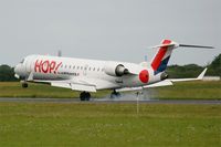 F-GRZO @ LFRB - Canadair Regional Jet CRJ-700, Landing Rwy 25L, Brest-Bretagne Airport (LFRB-BES) - by Yves-Q