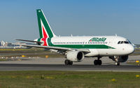EI-IMO @ EDDF - line up for departure via RW18W - by Friedrich Becker